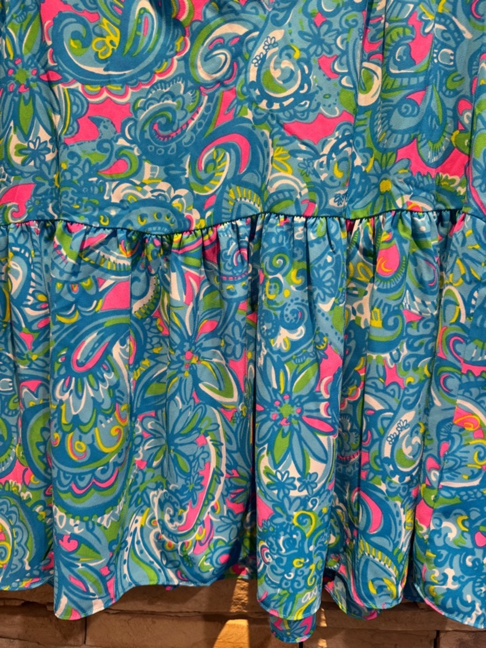Lilly Pulitzer Zadie top in Lileeze Size M - Picture 3 of 5